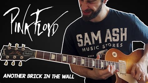 Another Brick In The Wall Guitar Solo Pink Floyd Youtube