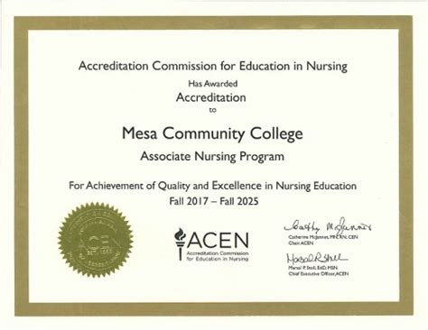 Registered Nurse Nursing Mesa Community College