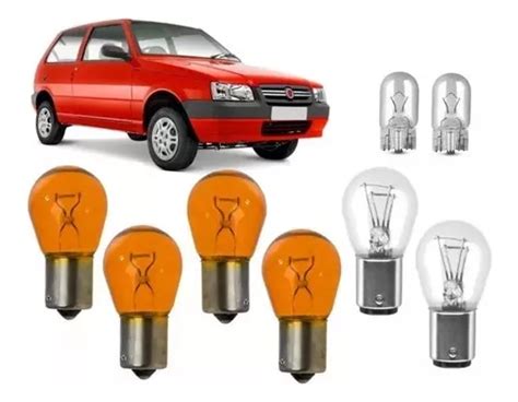 Lampadas Fiat Uno Lanterna Traseira Pisca Seta R Freio Parcelamento