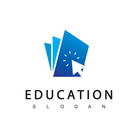 Premium Vector Education Logo Design Template Online Education Icon