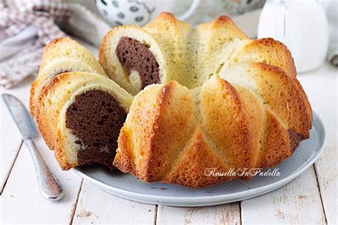 Ricetta Ciambellone Bicolore Senza Burro Soffice