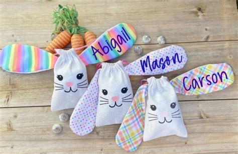 Easter T For Kids Personalized Easter Treat Bags Easter Basket