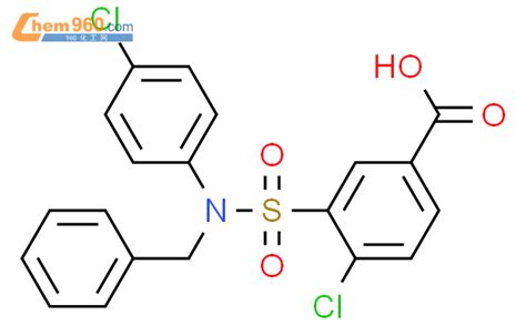 519152 22 8 3 Benzyl 4 Chloro Phenyl Sulfamoyl 4 Chloro Benzoic