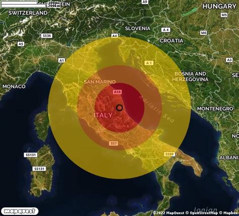 Terremoto Nella Zona Di Ascoli Piceno Con Stima Provvisoria Magnitudo