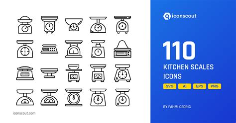 Download Kitchen Scales Icon Pack Available In Svg Png And Icon Fonts