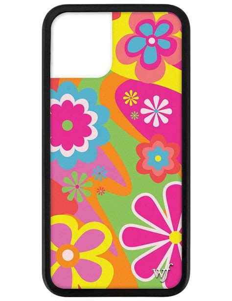 Wildflower Groovy Flowers Iphone 11 Pro Case Wildflower Cases