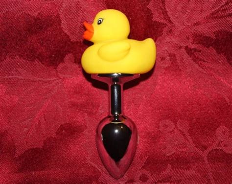 Butt Plug Anal Plug Princess Plug Rubber Ducky Mature Etsy