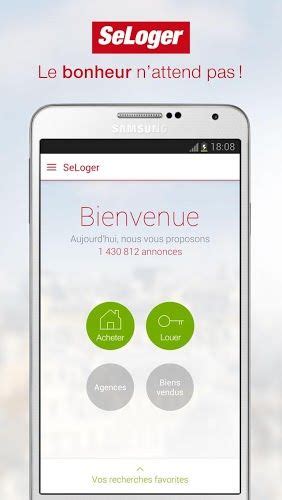 Seloger Sur Android Améliore Laccueil Et Son Interface Droidsoft