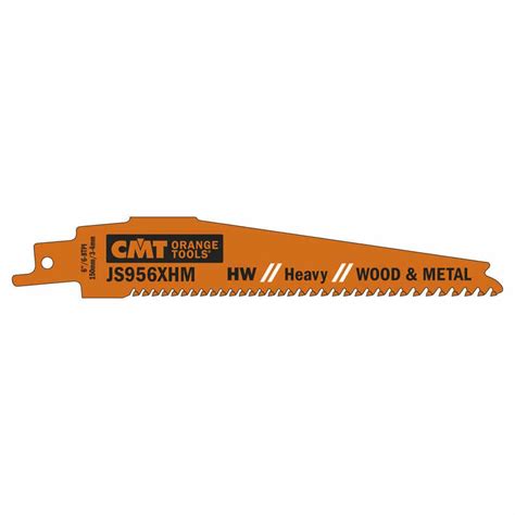 Lame de scie sabre JS956XHM 3 CMT Orange Tool de tronçonnage en