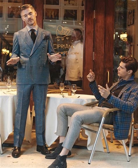 Coral Herringbone Isaia Napoli Fall Winter Collection