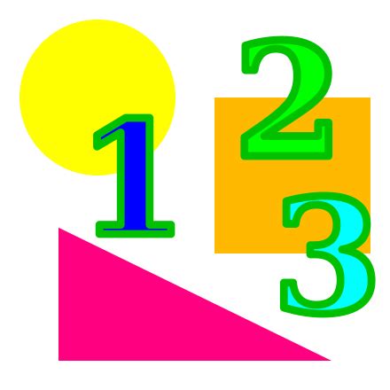 Math Numbers And Shapes Clip Art Image - ClipSafari