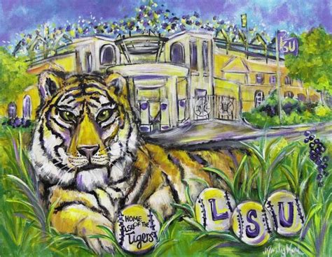 Alex Box Stadium Mandy Mae Fine Art