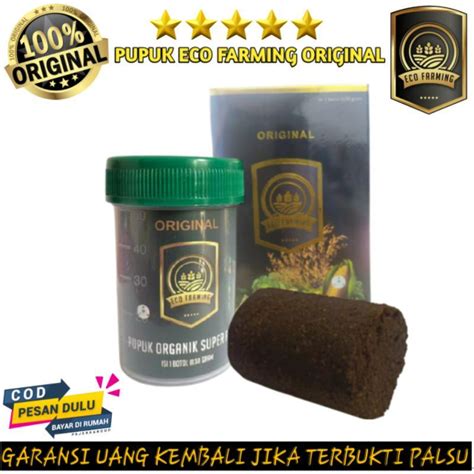 Jual Eco Farming Original Pupuk Organik Super Aktif Pupuk