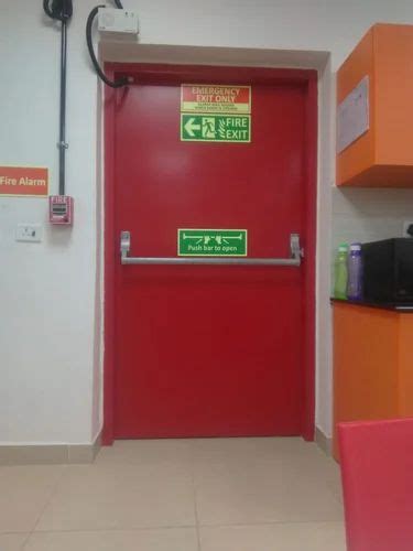 Steel Emergency Exit Door Powder Coated At Rs 42000 Piece In Chennai