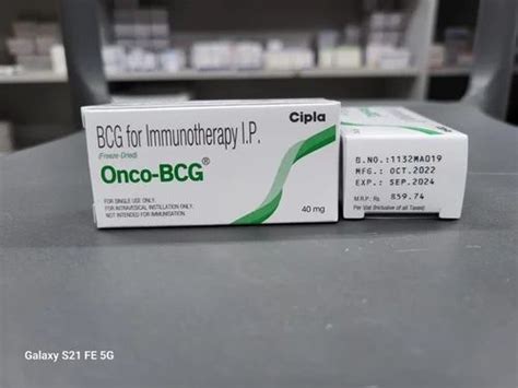 Onco Bcg Bcg For Immunotherapy At Rs Vial Bcg Vaccine In Raipur