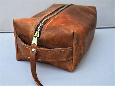 Leather Dopp Kit Toiletry Kit Travel Kit Shave Kit