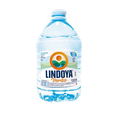 Água Mineral Lindoya Verão Sense 5L Supermercado Diniz