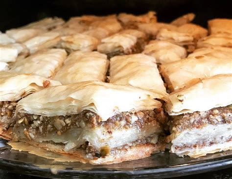 Flaky Middle Eastern Baklava Baklava Recipe Baklava Baklava Recipe Easy