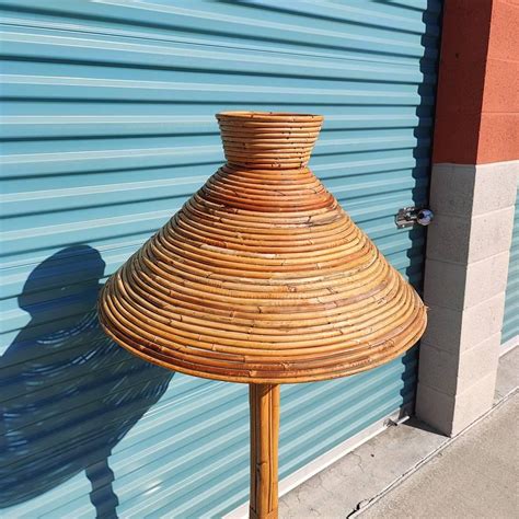 Vintage Bamboo Floor Lamp For Sale At 1stdibs