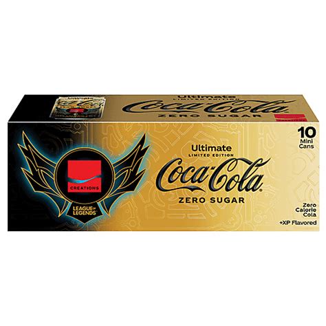 Coca Cola Cola Zero Sugar Xp Flavored Ultimate League Of Legends