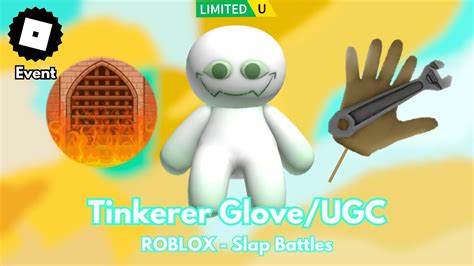 How to get the TINKERER GLOVE + ROB SHOULDER PAL in ROBLOX - Slap ...