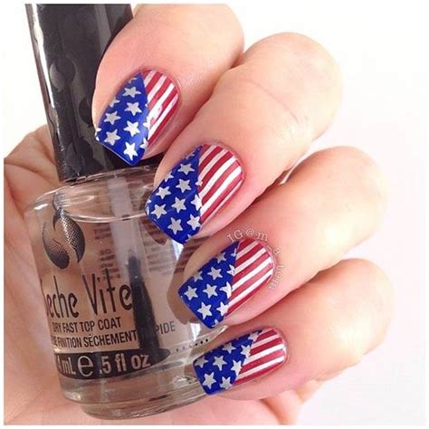 22 Patriotic Fourth Of July Nails Youll Want To Rock This Season