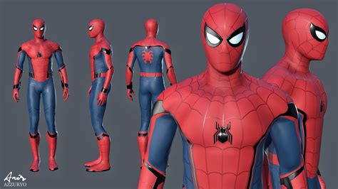 Spider-man homecoming 3D model - TurboSquid 1197496