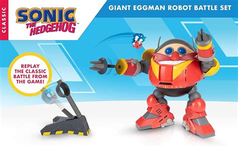 Jakks Pacific Sonic The Hedgehog Giant Eggman Robot Battle Set Cs