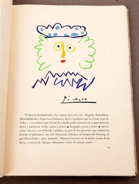 Camilo José Cela Pablo Picasso Gavilla de fábulas sin Catawiki