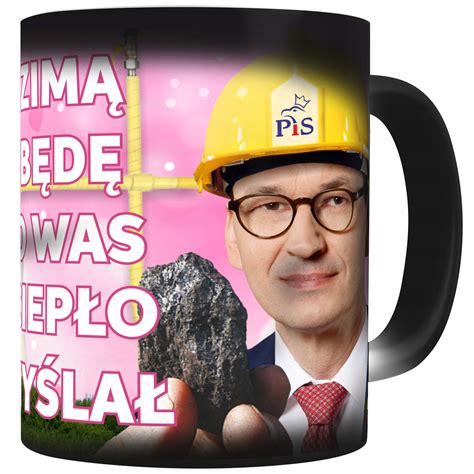 MAGICZNY KUBEK ANTY PIS PREMIER MORAWIECKI PREZENT Inflacja Anty PIS