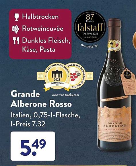 Vino Rosso D Italia Grande Alberone Angebot Bei Netto