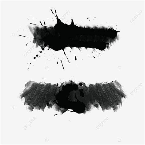 Horizontal Brush Hd Transparent Horizontal Brush Mask Picture Ink