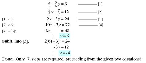 How To Do Fraction Simultaneous Equations - Tessshebaylo