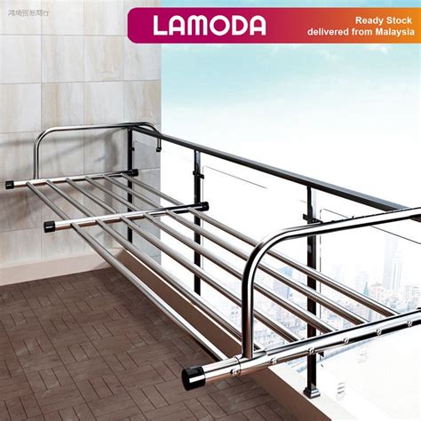 One Size Lamoda Drying Rack Stainless Steel Extendable Towel Hanger