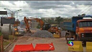 MTTV 1ª Edição Cuiabá Ponte é parcialmente interditada para obras