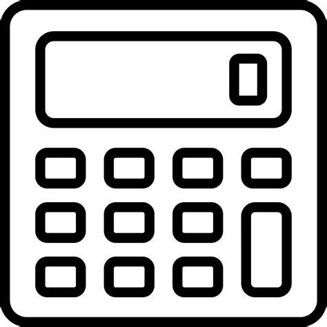 Calculator Vector Icon Design 16957373 Vector Art At Vecteezy