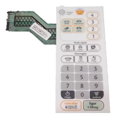 Membrana Painel Microondas Consul Cmp Ab W Original