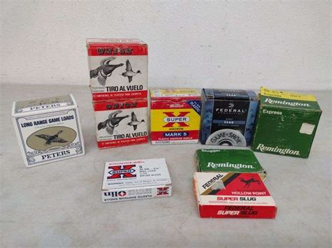 Ammo, 20 Gauge Shotgun Shells - W. Yoder Auction