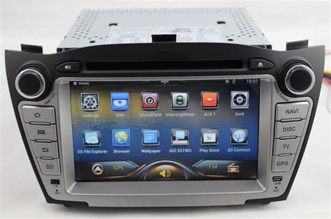 Autoradio For Hyundai IX35 Android 4 2 OS Car GPS Navigation DVD Player