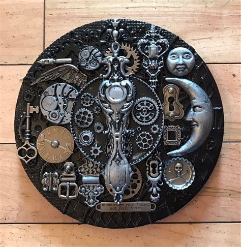 By Sheila Kneale Steampunk Mixed Media Steampunk Mixed Media Art