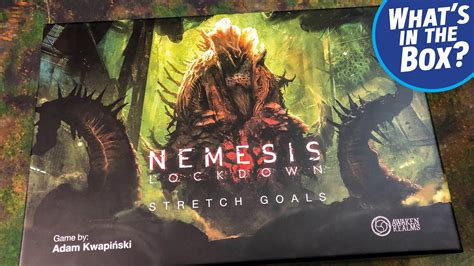 NEMESIS LOCKDOWN Stretch Goals Unboxing YouTube