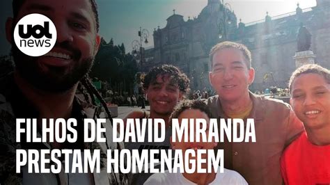 Filhos De David Miranda Prestam Homenagem Ex Deputado Velado No Dia