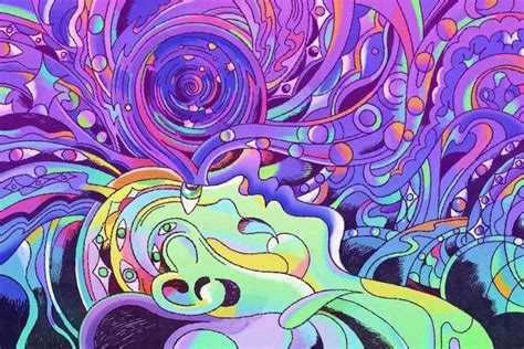 The Science Of Psychedelic Visuals What Causes Visuals In Psychedelic