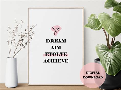 Positive Affirmation Printable Wall Art Minimalist Printable Wall Art