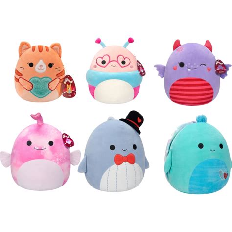 Mirax Hobbies IMEX SQVA00869 SQUISHMALLOWSS PELUCHE VALENTIN 30CM