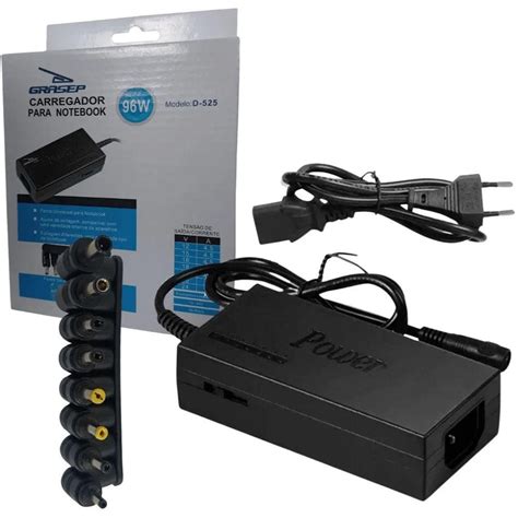 Fonte Universal Para Notebook 8 Conectores 12 24v 96w Kp 525 Kp 525