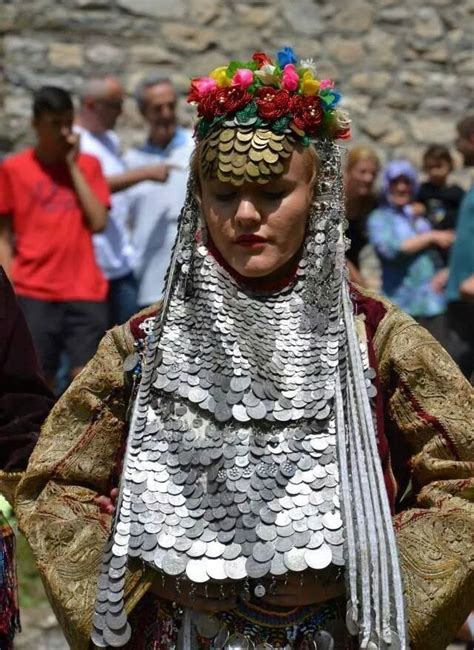 Albanians From Upper Reka FYR Of Macedonia Traditional Outfits