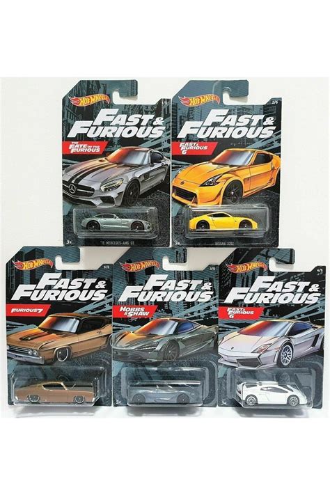 HOT WHEELS Hotwheels Cast Fast And Furious li Seri Set F F Diecast Fiyatı Yorumları