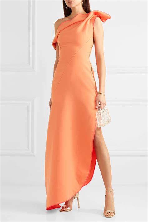 Toni Maticevski Slinger One Shoulder Asymmetric Cady Gown Dresses Hire