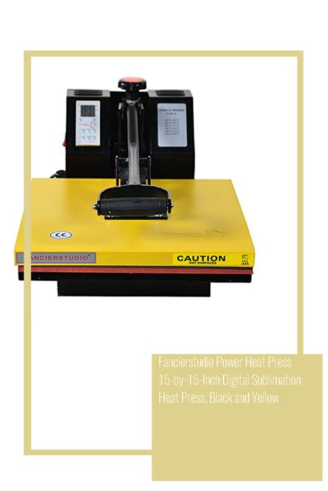 Fancierstudio Power Heat Press By Inch Digital Sublimation Heat